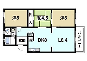 奈良県奈良市南紀寺町3丁目（賃貸マンション3LDK・5階・70.87㎡） その2