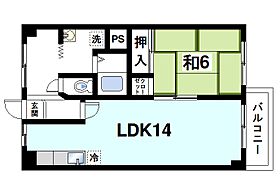 奈良県奈良市秋篠新町（賃貸マンション1LDK・3階・47.30㎡） その2