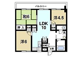 矢追マンション  ｜ 奈良県天理市田井庄町（賃貸マンション3LDK・4階・64.80㎡） その2