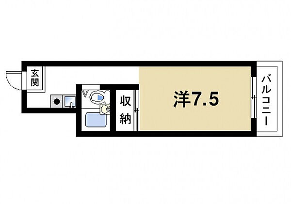 サンコーマンション ｜奈良県天理市田部町(賃貸マンション1R・1階・23.49㎡)の写真 その2