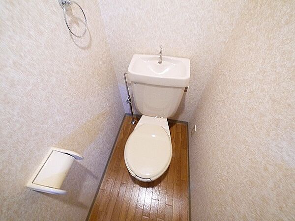 画像9:落ち着いた色調のトイレです