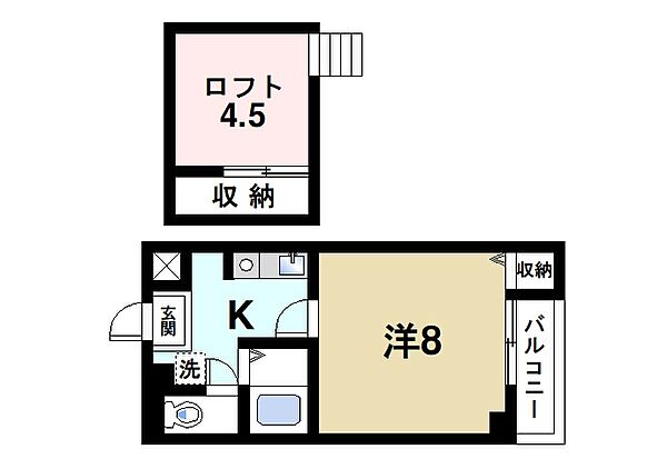 セロリハウス ｜奈良県天理市田井庄町(賃貸マンション1K・3階・29.00㎡)の写真 その2