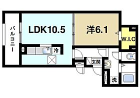 奈良県奈良市杏町（賃貸アパート1LDK・1階・40.75㎡） その2