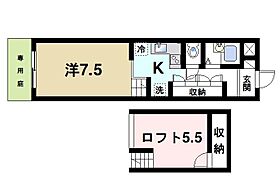 グローリー結崎  ｜ 奈良県天理市嘉幡町（賃貸アパート1R・1階・37.26㎡） その2