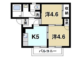 奈良県奈良市秋篠町（賃貸アパート2K・1階・37.00㎡） その2