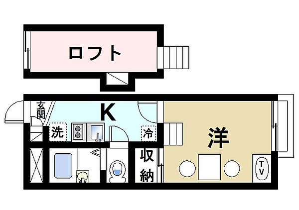 奈良県奈良市東九条町(賃貸アパート1K・1階・19.87㎡)の写真 その2