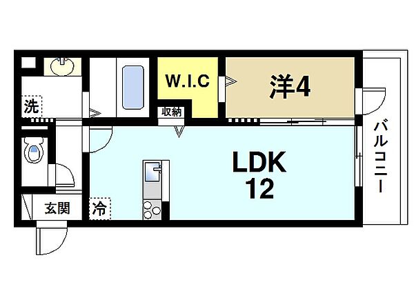 奈良県奈良市神殿町(賃貸アパート1LDK・1階・42.00㎡)の写真 その2