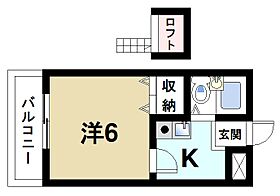 奈良県生駒市東生駒1丁目（賃貸マンション1K・4階・16.31㎡） その2