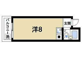 奈良県奈良市北之庄西町1丁目（賃貸マンション1R・4階・17.15㎡） その2