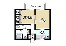 奈良県奈良市築地之内町（賃貸アパート2K・1階・35.00㎡） その2