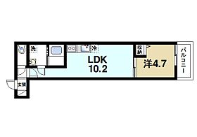 クレアール芝辻町  ｜ 奈良県奈良市芝辻町2丁目（賃貸アパート1LDK・2階・34.14㎡） その2