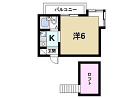 奈良県奈良市西大寺野神町2丁目（賃貸アパート1K・2階・14.85㎡） その2