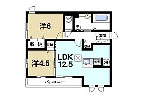 奈良県奈良市三条桧町（賃貸アパート2LDK・1階・55.36㎡） その2