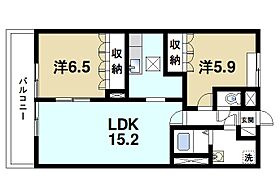 奈良県奈良市帝塚山中町（賃貸アパート2LDK・1階・59.50㎡） その2