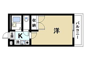 奈良県大和郡山市今国府町（賃貸マンション1K・2階・23.18㎡） その2