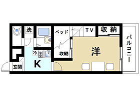 奈良県奈良市学園中2丁目1306-3（賃貸マンション1K・2階・23.18㎡） その2