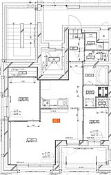 MODERN EIGHT高宮lieto 2LDKの間取図画像