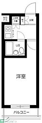 日神パレス永福町 1Kの間取図画像
