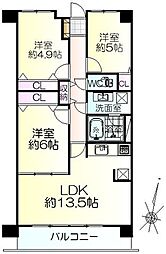 間取図画像 3LDK