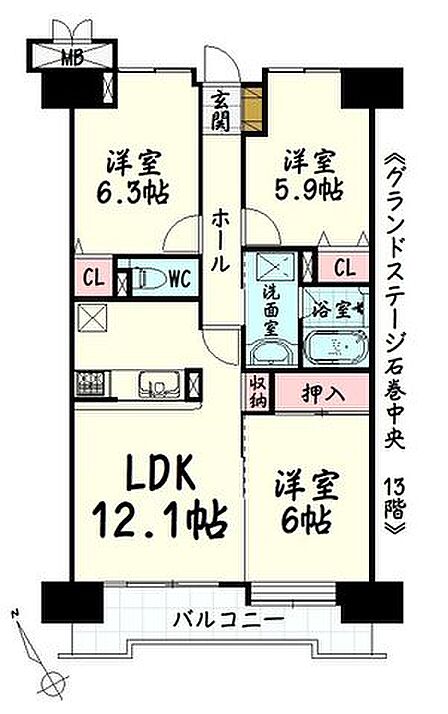 間取図