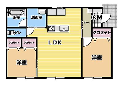 間取り：間取り図