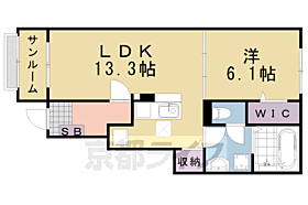 グランコート　ヌクイ 102 ｜ 京都府南丹市園部町横田7号（賃貸アパート1LDK・1階・50.05㎡） その2