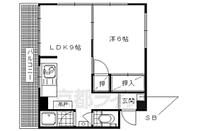 京都府長岡京市開田3丁目（賃貸マンション1LDK・3階・32.50㎡） その2