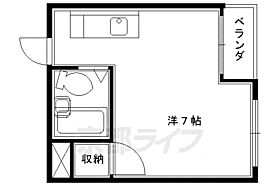 コーポ10 4-A ｜ 京都府京都市南区東九条柳下町（賃貸マンション1K・4階・18.53㎡） その2