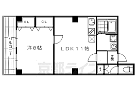 京都府京都市下京区五条通東洞院東入万寿寺町（賃貸マンション1LDK・9階・44.00㎡） その2