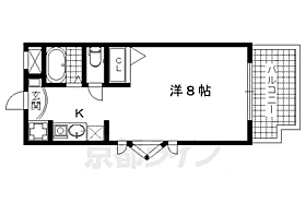 京都府長岡京市天神1丁目（賃貸マンション1K・5階・23.86㎡） その2