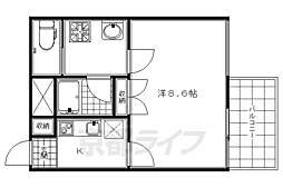 山陰本線 丹波口駅 徒歩9分