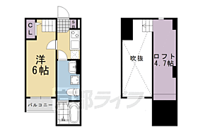 ＯＬＤ　ＴＯＷＮ 102 ｜ 京都府京都市西京区松尾木ノ曽町（賃貸アパート1K・1階・20.71㎡） その2