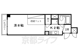 長谷川マンション 203 ｜ 京都府京都市南区吉祥院中河原里西町（賃貸マンション1K・2階・19.44㎡） その2