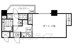 京都府京都市下京区御影堂町(五条通寺町西入ル)（賃貸マンション1K・3階・31.40㎡） その2