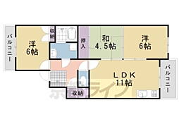 🉐敷金礼金0円！🉐スクエアメゾン並河Ａ