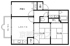 京都府京都市伏見区淀下津町（賃貸アパート3LDK・2階・58.50㎡） その1