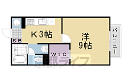 間取図画像 1K