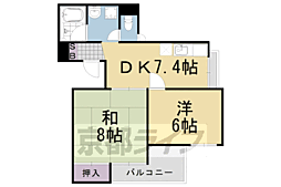 間取図画像 2DK