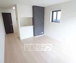 JR東海道・山陽本線 長岡京駅 徒歩30分の賃貸マンション 1階2LDKのリビング/ダイニング