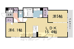 D−ROOM西院小米 1階/105