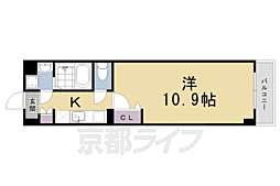間取図画像 1K