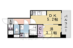 間取図画像 1DK