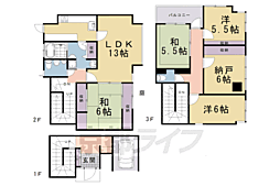 JR奈良線 JR藤森駅 徒歩6分