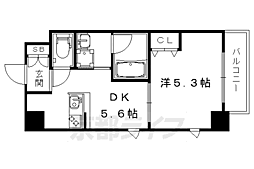エステムコート京都西院 4階/410