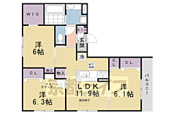京阪宇治線 六地蔵駅 徒歩6分 3階/-