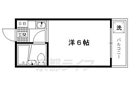 ジュネスドミール 1Kの間取図画像