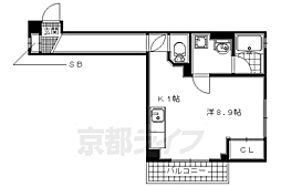 エバーグリーン六地蔵駅前 4階/403