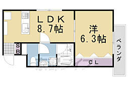 シャルレ12番館 3階/-