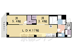 WEST FIELD 2LDKの間取図画像