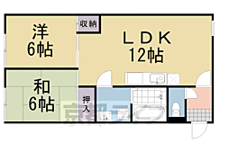 アズール中川 1階/-